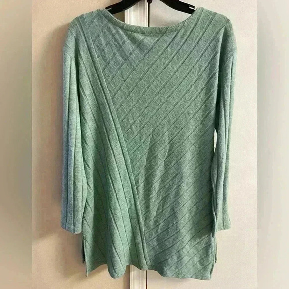 Maeve Anthropologie knit tunic top ribbed long line crewneck Medium - Picture 6 of 8